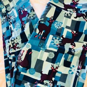 OS Christmas leggings